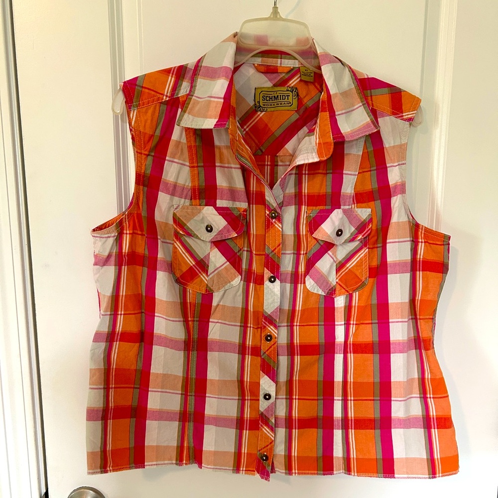 Schmidt sleeveless shirt